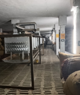 climate control system for mushroom farming unit